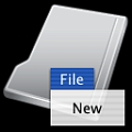 DURANIUM FOLDER MENU ITEMS BLUE
